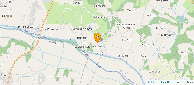 localisation de l'entreprise MADAME CELINE LAMBREY  FEGREAC