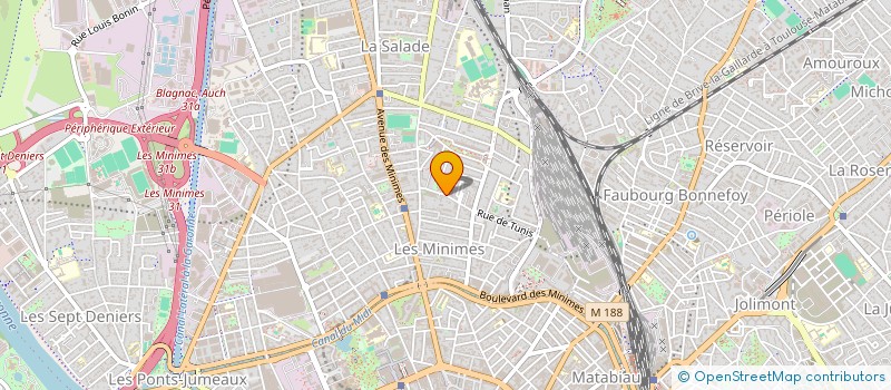 localisation de l'entreprise MADAME CELINE LAMIC à TOULOUSE