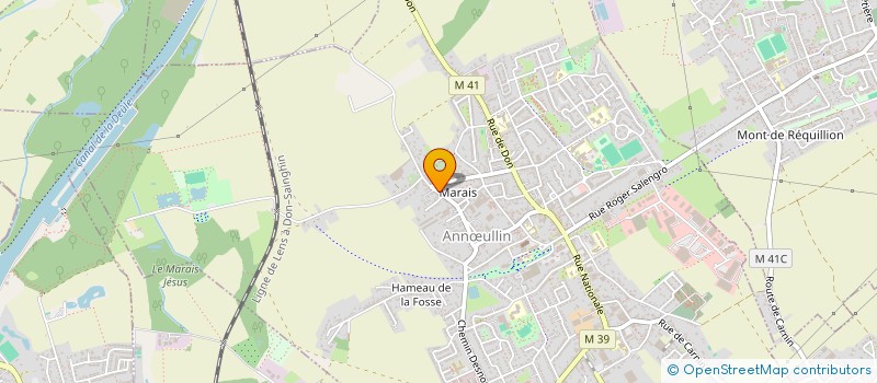 localisation de l'entreprise MADAME CELINE LAMQUET  ANNULLIN