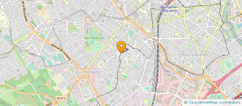 localisation de l'entreprise MADAME CELINE LANCON à MONTPELLIER