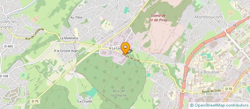 localisation de l'entreprise MADAME CELINE LANGARD à PIREY