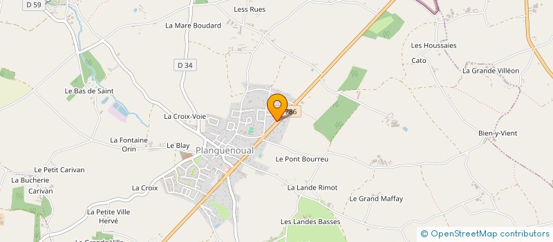 localisation de l'entreprise MADAME CELINE LANGLAIS  LAMBALLE-ARMOR