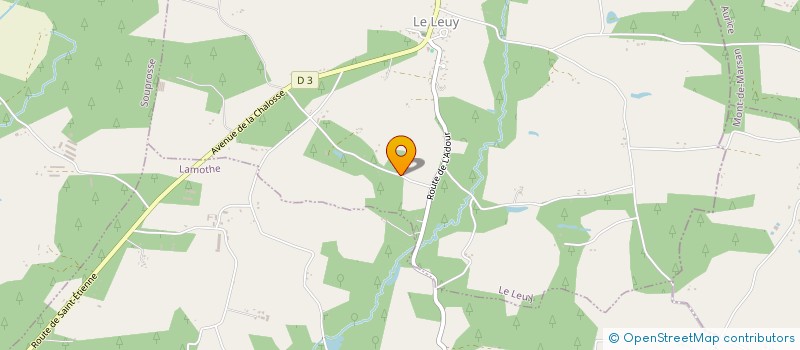 localisation de l'entreprise MADAME CELINE LANGLOIS  LE LEUY