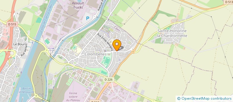 localisation de l'entreprise MADAME CELINE LANGLOIS  CORMELLES-LE-ROYAL