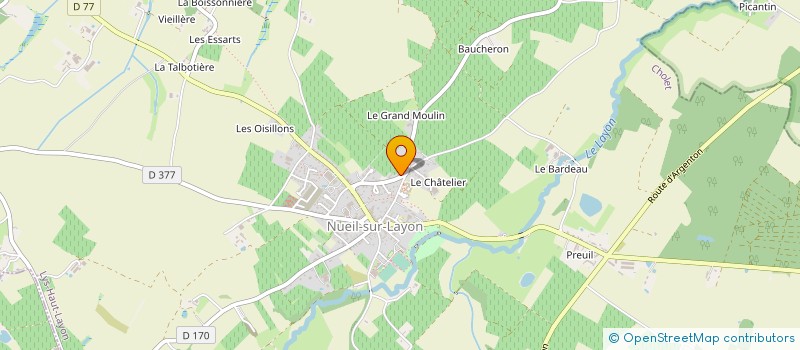 localisation de l'entreprise MADAME CELINE LANIS à LYS-HAUT-LAYON