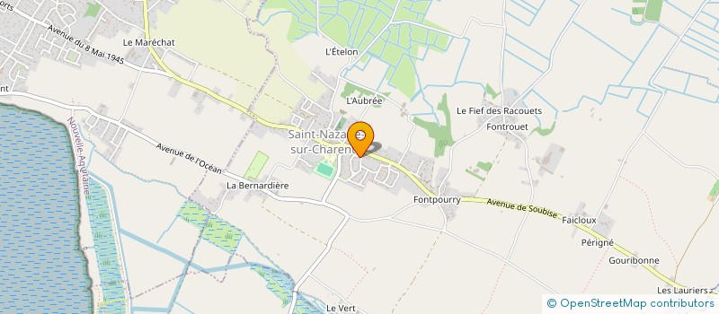 localisation de l'entreprise MADAME CELINE LANNOY DELAHAYE  SAINT-NAZAIRE-SUR-CHARENTE