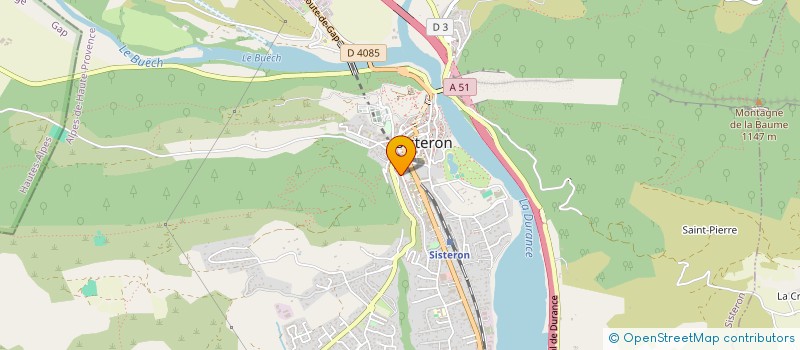 localisation de l'entreprise MADAME CELINE LAON  SISTERON