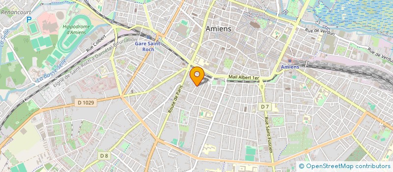 localisation de l'entreprise MADAME CELINE LARA à AMIENS