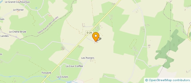 localisation de l'entreprise MADAME CELINE LASCAUD à LA CROIXILLE