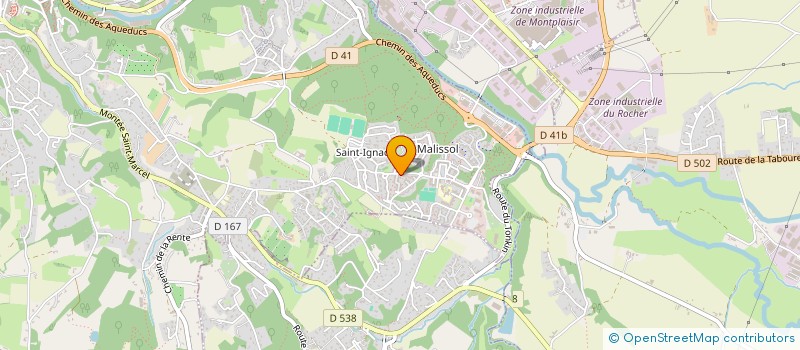 localisation de l'entreprise MADAME CELINE LATHOUD à VIENNE