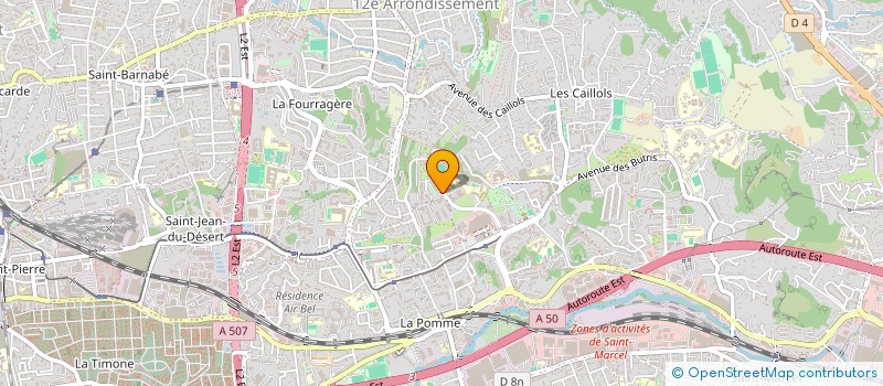 localisation de l'entreprise MADAME CELINE LAURENCO à MARSEILLE