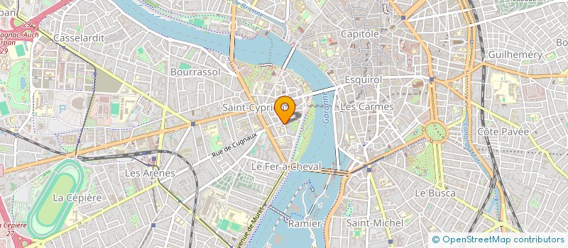 localisation de l'entreprise MADAME CELINE LAURENT à TOULOUSE