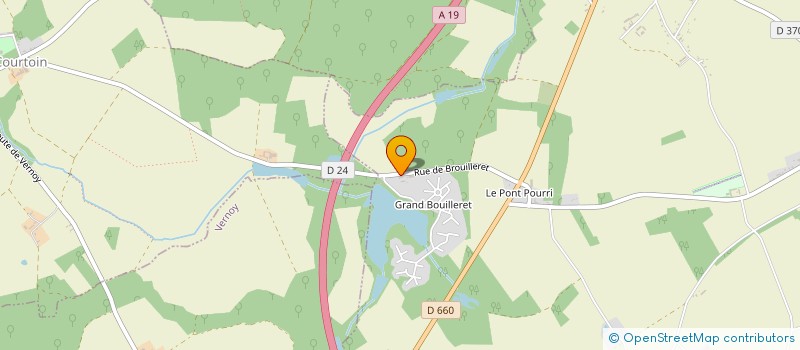 localisation de l'entreprise MADAME CELINE LAURIER  EGRISELLES-LE-BOCAGE