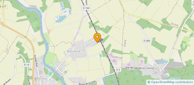 localisation de l'entreprise MADAME CELINE LAVADOUX  BONNARD