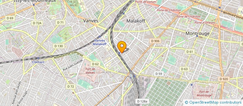 localisation de l'entreprise MADAME CELINE LAVIGNETTE à MALAKOFF