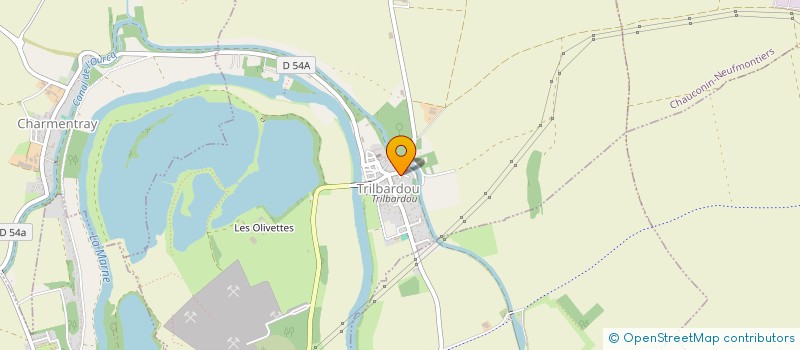 localisation de l'entreprise MADAME CELINE LAZZARONI FOUGMAN  PENCHARD