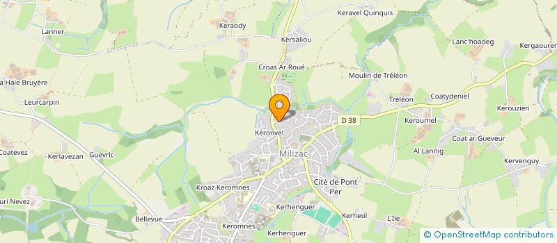 localisation de l'entreprise MADAME CELINE LE BORGNE à MILIZAC-GUIPRONVEL