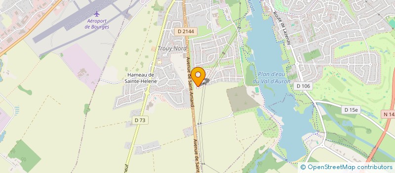 localisation de l'entreprise MADAME CELINE LE GARREC  BOURGES