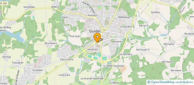localisation de l'entreprise MADAME CELINE LE GOUALLEC à GUIDEL