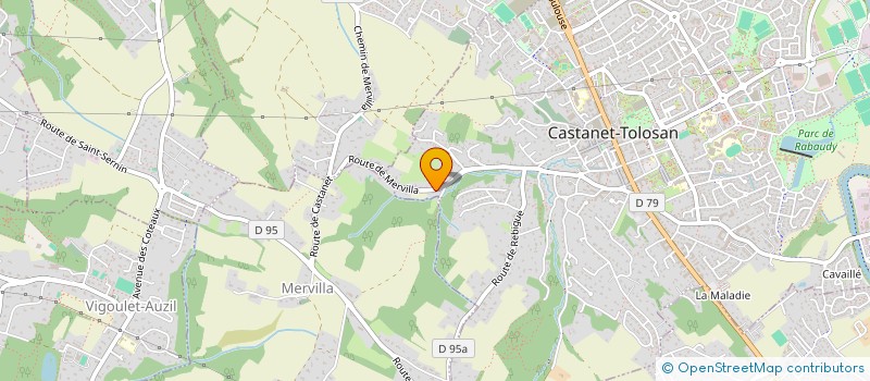 localisation de l'entreprise MADAME CELINE LE MAILLOUX à CASTANET-TOLOSAN