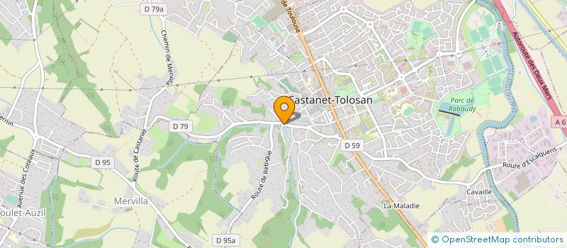 localisation de l'entreprise MADAME CELINE LE NAOUR à CASTANET-TOLOSAN