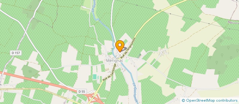 localisation de l'entreprise MADAME CELINE LE ROUX à MERIGNAC