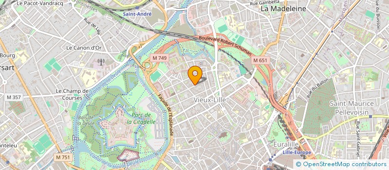 localisation de l'entreprise MADAME CELINE LE TRONG  LILLE