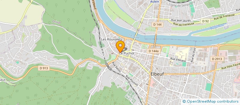 localisation de l'entreprise MADAME CELINE LEBRETON à ELBEUF