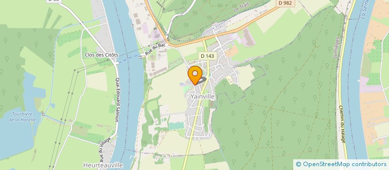 localisation de l'entreprise MADAME CELINE LECERF  SAINTE-MARGUERITE-SUR-DUCLAIR