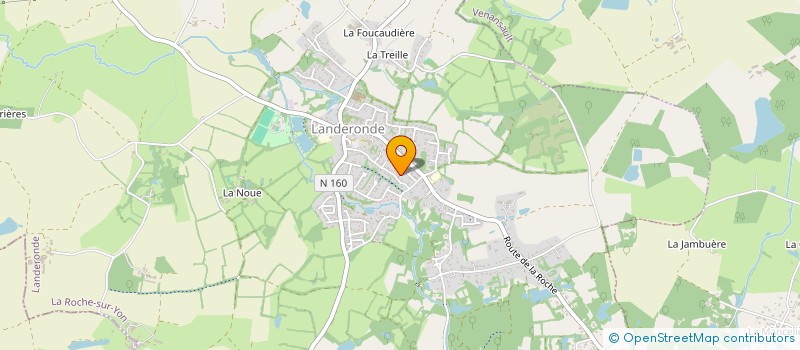 localisation de l'entreprise MADAME CELINE LECERF à LANDERONDE