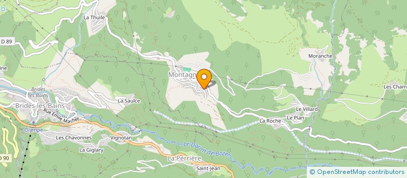 localisation de l'entreprise MADAME CELINE LECLAIRE  MONTAGNY