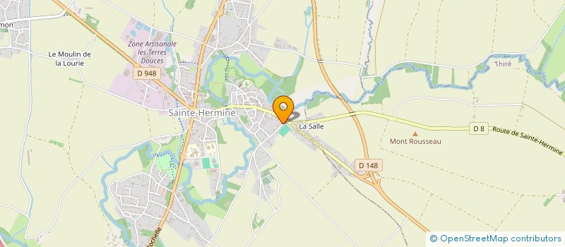 localisation de l'entreprise MADAME CELINE LECLERCQ  LA BRETONNIERE-LA-CLAYE