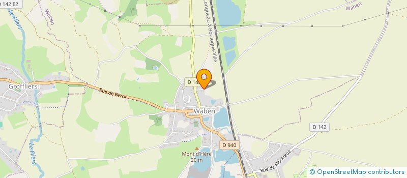 localisation de l'entreprise MADAME CELINE LEDEE  WABEN