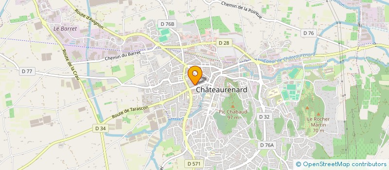 localisation de l'entreprise MADAME CELINE LEDOUX à CHATEAURENARD