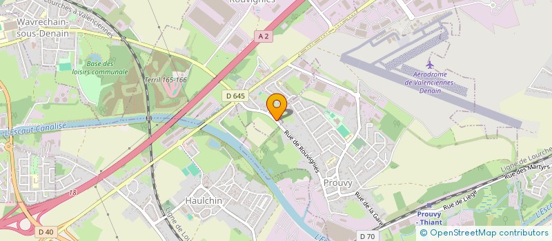 localisation de l'entreprise MADAME CELINE LEDUC  ROUVIGNIES