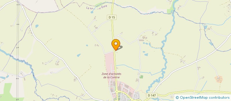 localisation de l'entreprise MADAME CELINE LEDUC  LE MAY-SUR-EVRE