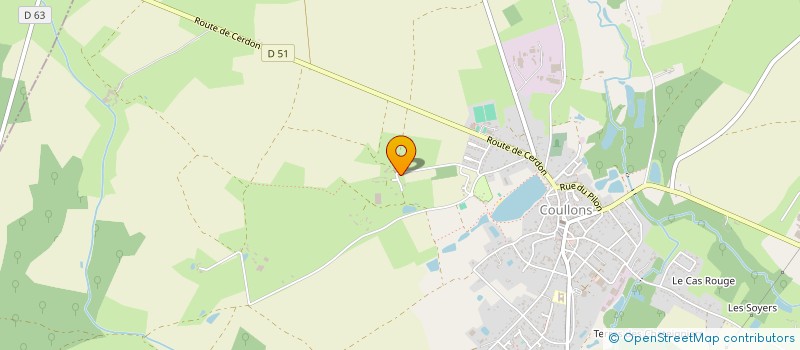 localisation de l'entreprise MADAME CELINE LEFEBVRE à CHATILLON-SUR-LOIRE
