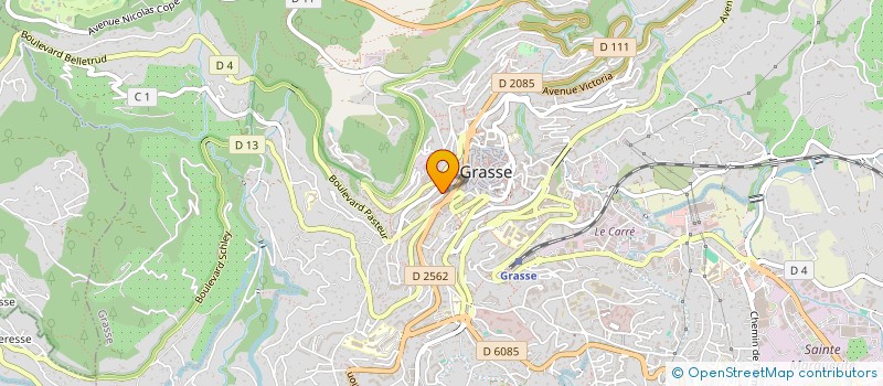 localisation de l'entreprise MADAME CELINE LEFEBVRE à GRASSE