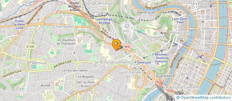 localisation de l'entreprise MADAME CELINE LEFUR  LYON