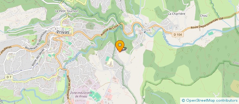 localisation de l'entreprise MADAME CELINE LEGENDRE  COUX