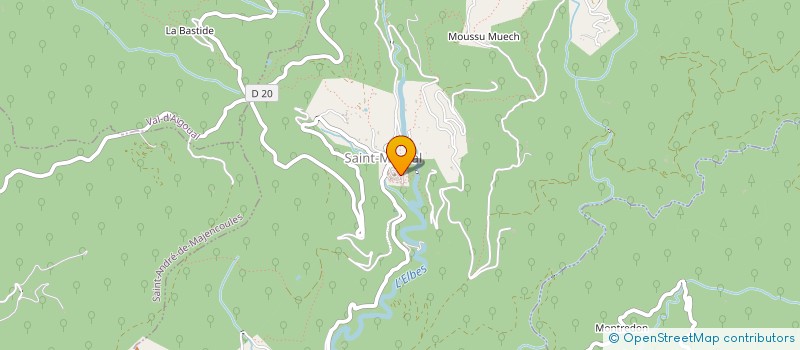 localisation de l'entreprise MADAME CELINE LEGRAND  SUMENE