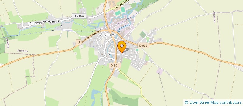 localisation de l'entreprise MADAME CELINE LEGRIS à AIRAINES