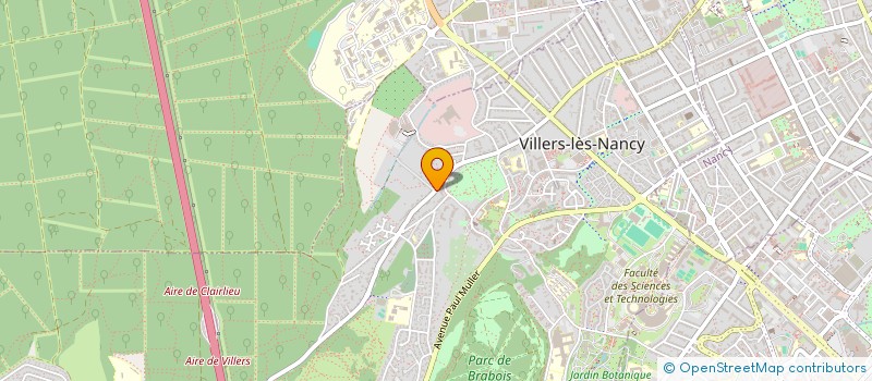 localisation de l'entreprise MADAME CELINE LEGROS  VILLERS-LES-NANCY