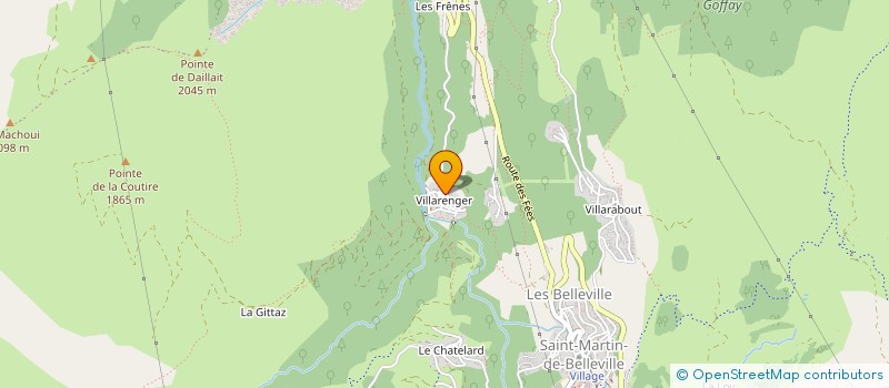 localisation de l'entreprise MADAME CELINE LEHUREAUX  LES BELLEVILLE