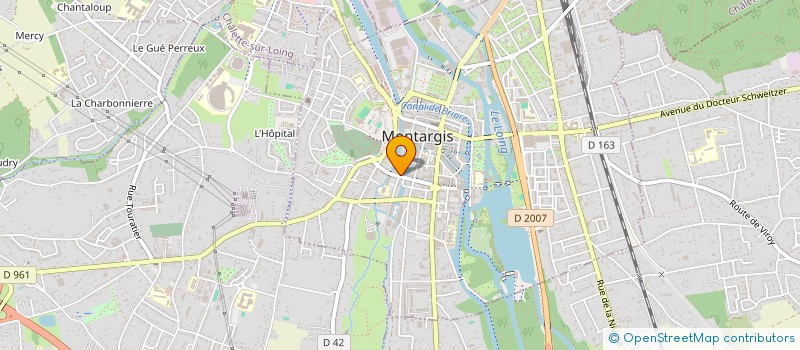 localisation de l'entreprise MADAME CELINE LEITAO à MONTARGIS
