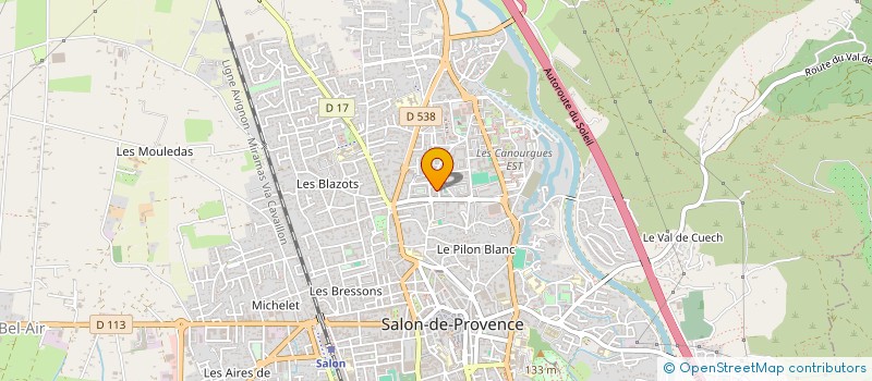 localisation de l'entreprise MADAME CELINE LELEU à SALON-DE-PROVENCE