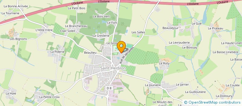 localisation de l'entreprise MADAME CELINE LEMOINE  VAIR-SUR-LOIRE