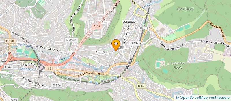 localisation de l'entreprise MADAME CELINE LEMONNIER DE LORIERE  DARNETAL