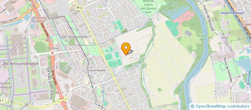 localisation de l'entreprise MADAME CELINE LENAERS à BLAGNAC
