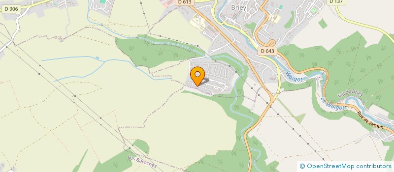 localisation de l'entreprise MADAME CELINE LENTZ  VAL DE BRIEY